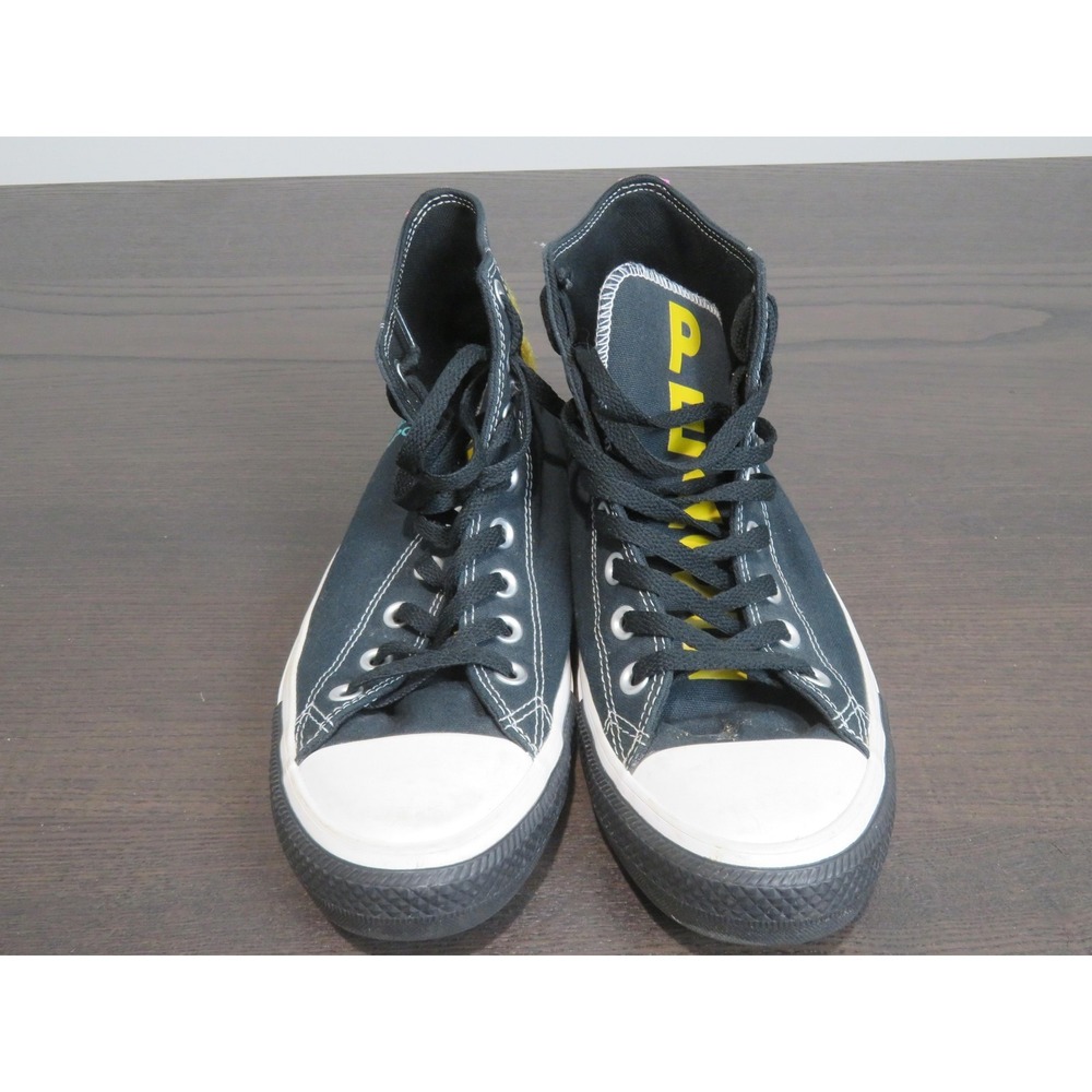 Converse Chuck Taylor All Star Mens Size 9 Shoes Black Seek Peace 166535F Hi Top - Picture 3 of 12